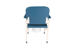 Hero Medical Deluxe Bedside Commode Bedside Commode - with Pan Deluxe Padded Slate Standard 44cm 150kg