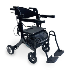 Redgum Steady Stride 2-in-1 Folding Electric Walker & Wheelchair