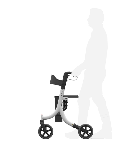 Redgum Lightweight Side Folding Walker