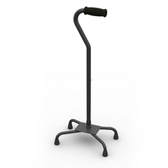 Redgum Steel Quad Cane Offset Handle - Large