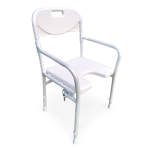 Rental Redgum Folding Shower Chair