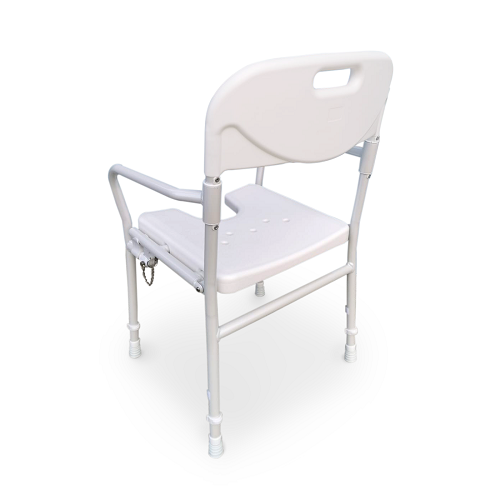 Rental Redgum Folding Shower Chair