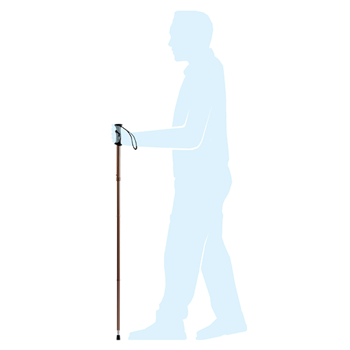Redgum Folding Hiking Walking Stick