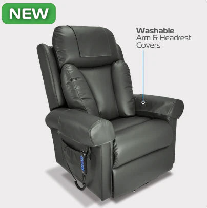 Redgum Rosa Endure 4 Motor Lift Chair - Dark Moss