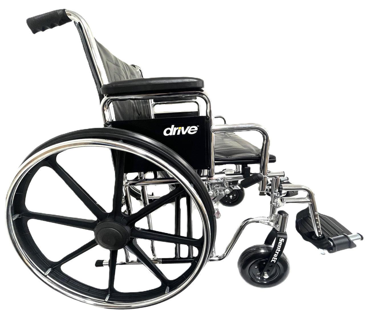 Drive DeVilbiss Sentra Bariatric Self Propelled Wheelchair - 200kg