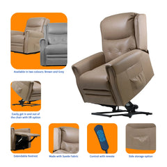 Yoga Leora - Dual Motor - Lift Recliner Chair