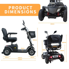 Yoga Blitzer Rover - Medium Mobility Scooter