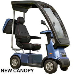 Afiscooter Breeze C4 Mobility Scooter - Afikim - Single Seat with Canopy
