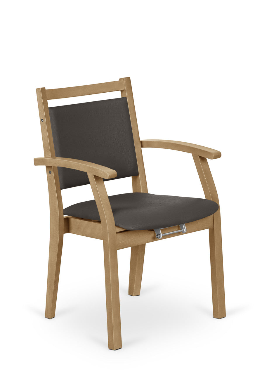 Cobalt Health 2LiftU Lift-Up Dining Chair - Oak