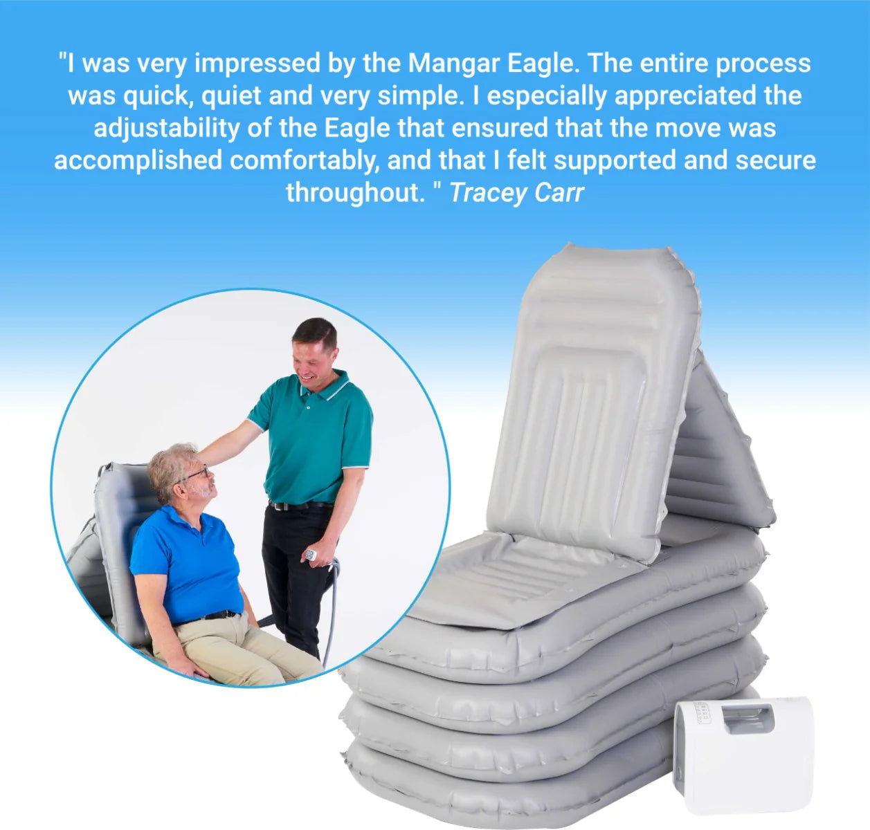 Mangar - Eagle - Lift Cushion - 220kg