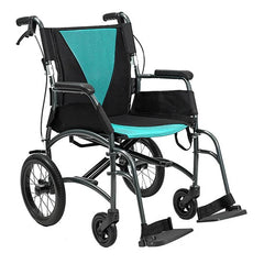 Aspire Vida Folding Manual Wheelchair - Attendant Propelled