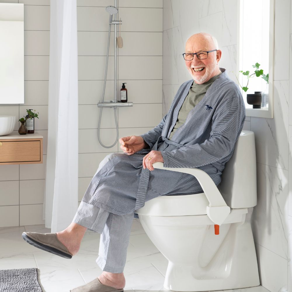 Etac My-Loo Fixed Toilet Seat with Arm Supports