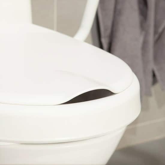 Etac Hi-Loo Toilet Seat Raiser Fixed with Arm Supports