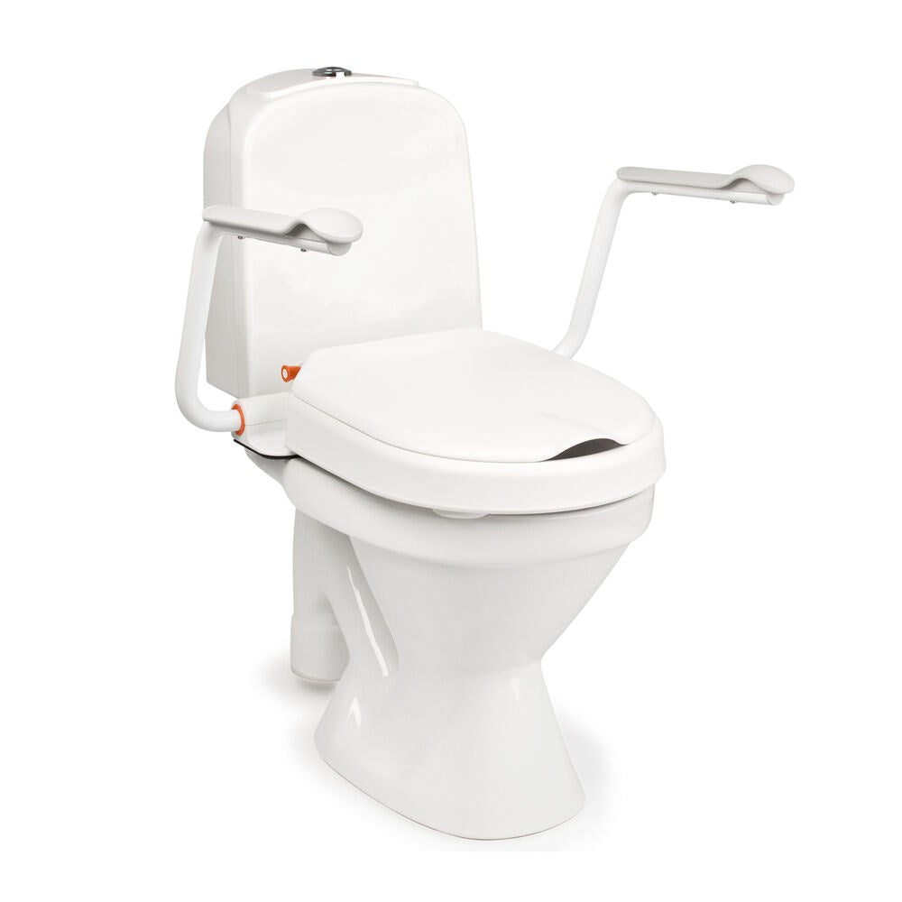 Etac Hi-Loo Toilet Seat Raiser Fixed with Arm Supports