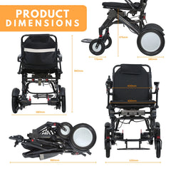 Yoga Day Tripper Super Lite - Carbon Fiber - Electric Wheelchair