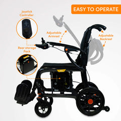 Yoga Day Tripper Ultra Lite - Carbon Fibre Powered Wheelchair