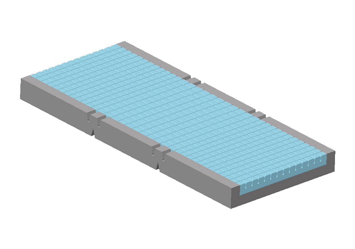 Forté Aurea Standard- MOQ 10 Units Medium Care Pressure Mattress