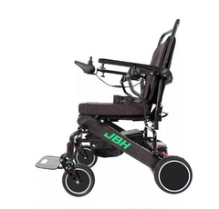 E-Traveller 140 Folding Electric Wheelchair - Carbon