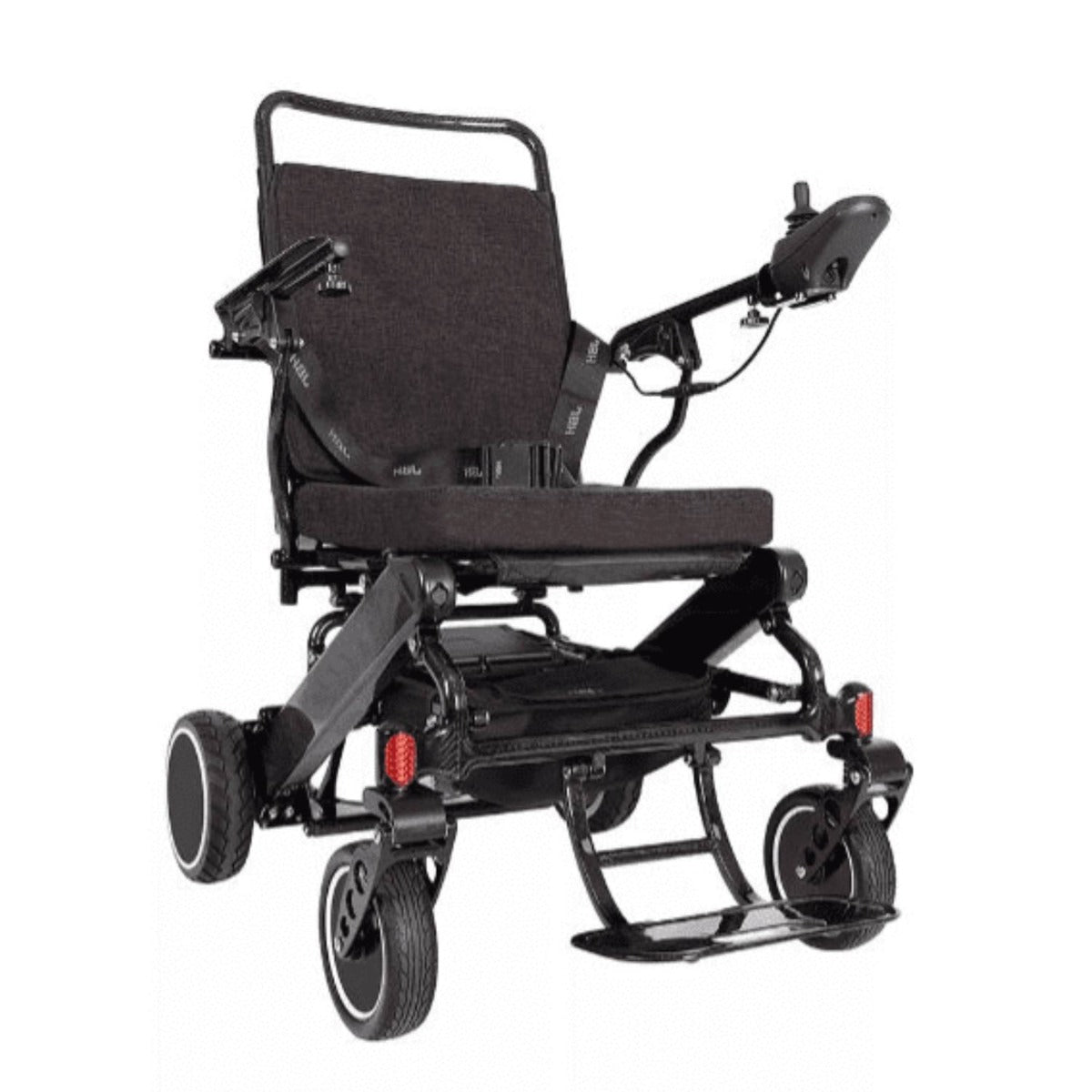 E-Traveller 140 Folding Electric Wheelchair - Carbon