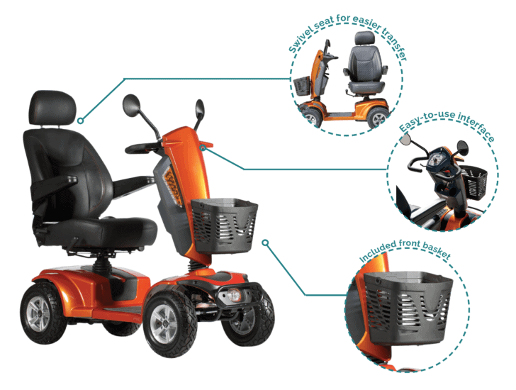 Heartway Mirage Lux Mobility Scooter